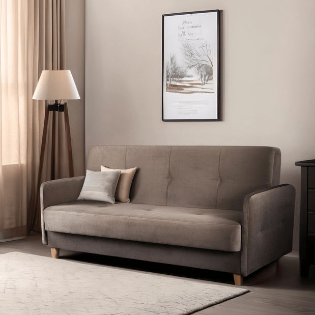 Kanapé szett (2 db.) Cubico (bézs) 