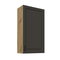 Dulap superior de bucătărie Sheila 60 G 108 1F (Cadru: stejar artisan + front: grafit)