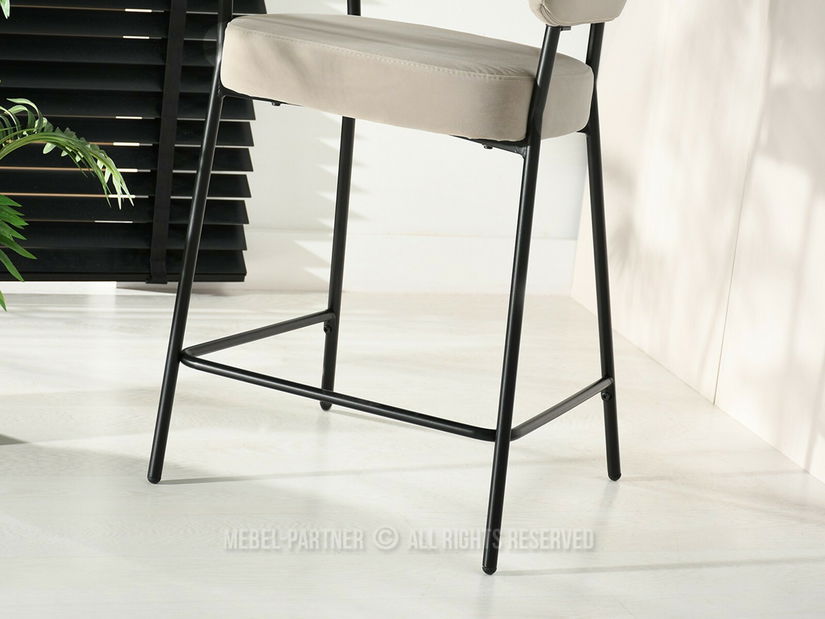 Scaun bar Coordiano (bej + negru)