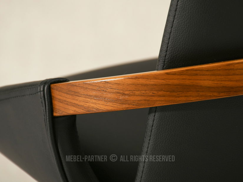 Scaun Heike (nuc închis + nuc)