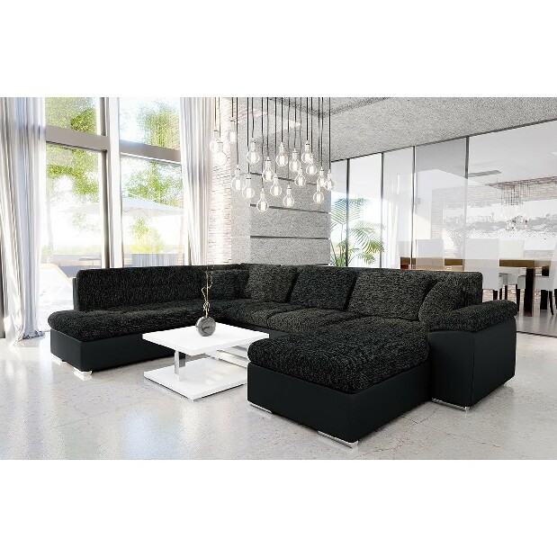 Kutna sofa Talina s funkcijom spavanja (desna U) (Uttario Velvet 2955 + Uttario Velvet 2955 + Uttario Velvet 2979)