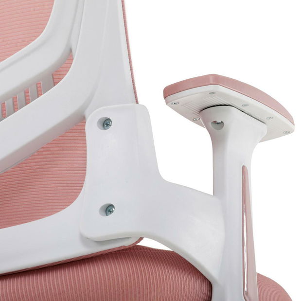 Kancelárske kreslo Kralmen (ružová)