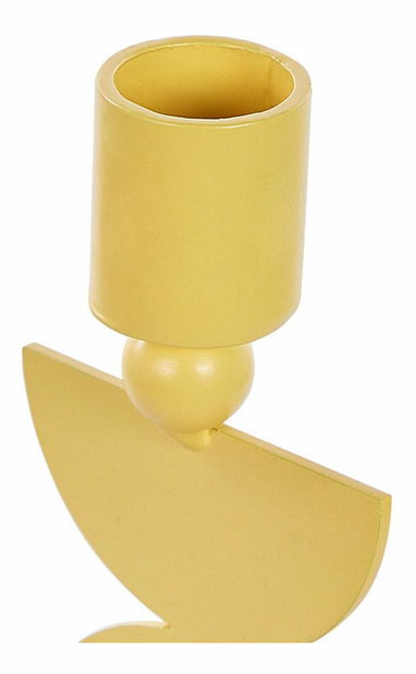 Set 2 svietnikov Daphie (žltá)