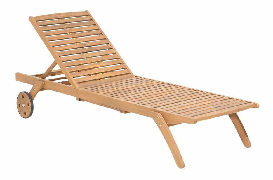 Záhradné lehátko Cessi (svetlosivá)