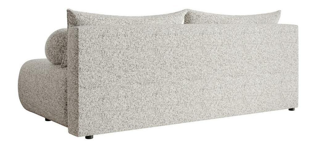 Háromszemélyes kanapé Didier mini (bézs + fekete) 