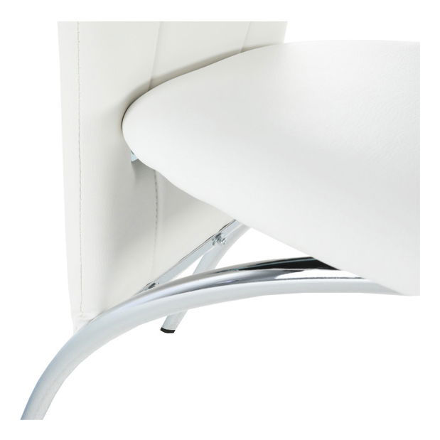 Jedálenská stolička Tanah (biela)