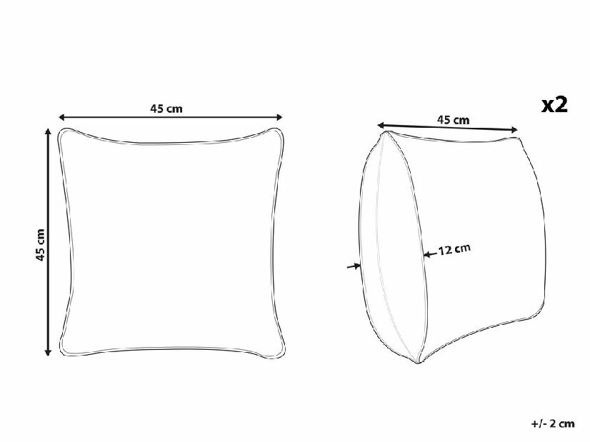 Szőnyeg 80 x 150 cm Luna (bézs)