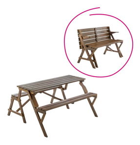 Vrtni stol Zadar (smeđa)