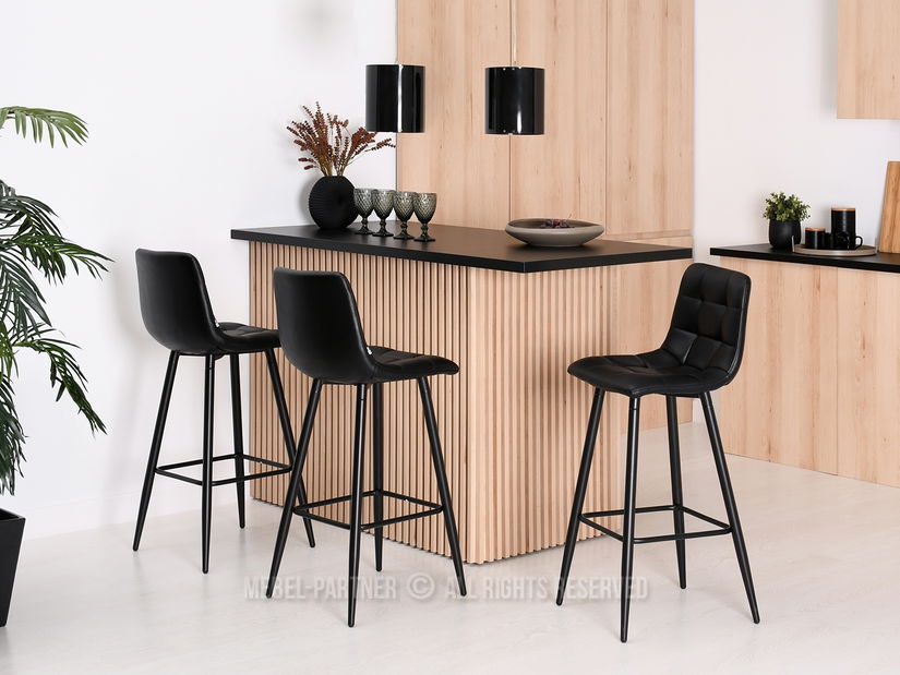 Stolička Nico (čierna)