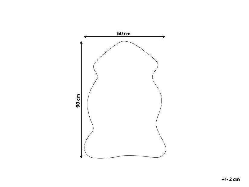 Tepih 53x88 cm MANGO (crna)