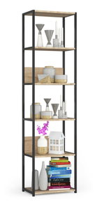Raft Izumi II (negru + stejar sonoma)