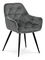 Étkezőszék Charli-GREY4 (szürke + fekete)