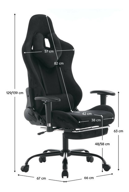 Irodai/gamer fotel Salo