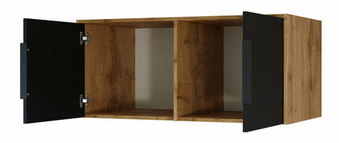 Suprastructură dulap Lenona Lux D2 (Alb + Stejar wotan) 