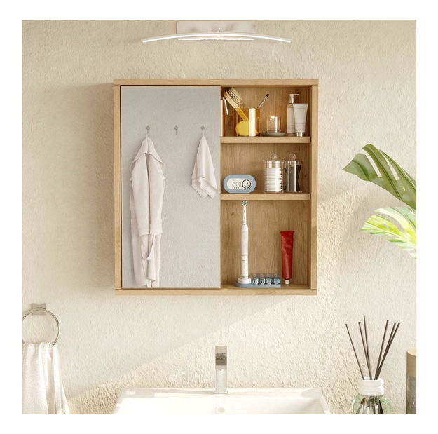 Fürdőszoba szekrény Nammy (tölgy) 