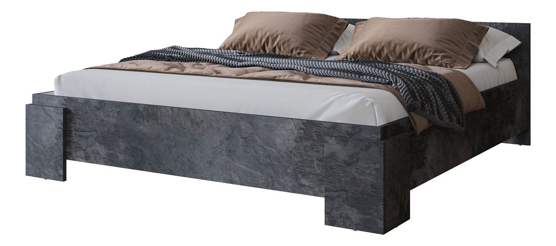 Bračni krevet 180 cm Indi (bijela)