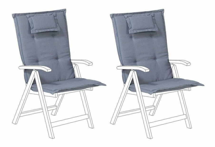 Set 2 jastuka Tosca (plava)