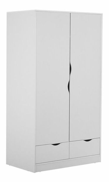 Dulap de haine Betsay (alb)