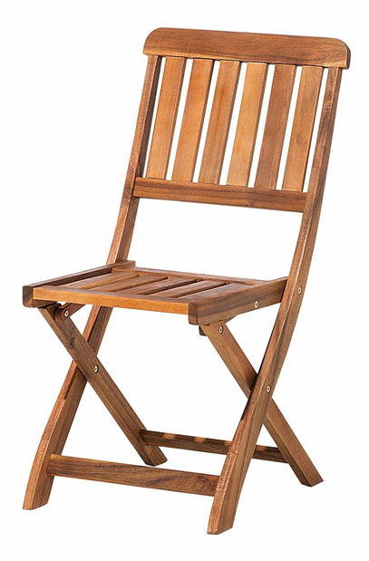 Záhradná stolička Cien (tmavé drevo)