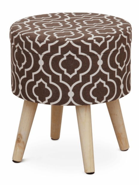 Taburetka Nahazo (hnedá)