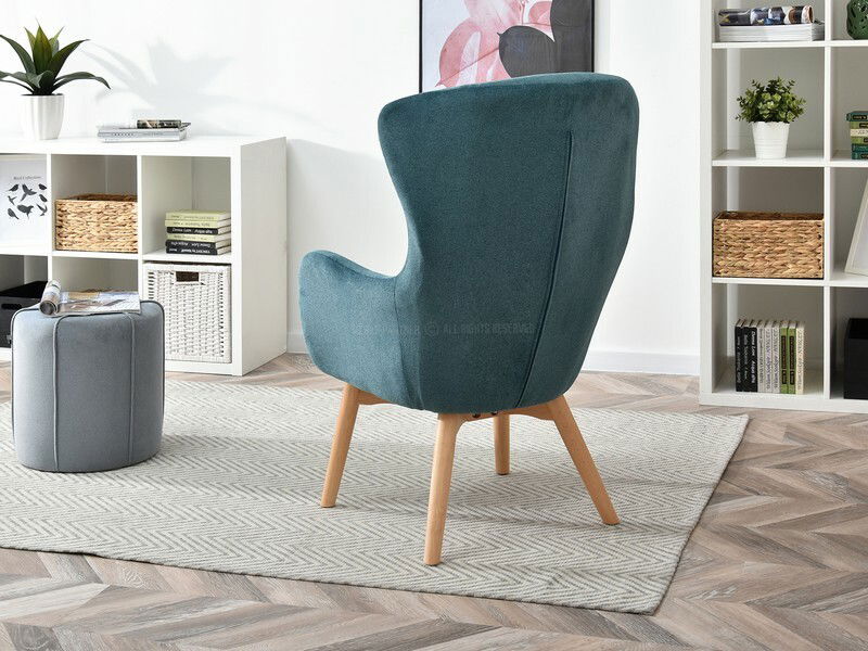 Fotoliu Leto (turcoaz + negru)