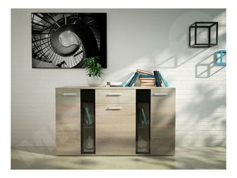 Komoda Fletcher (dub sonoma) (bez osvetlenia)