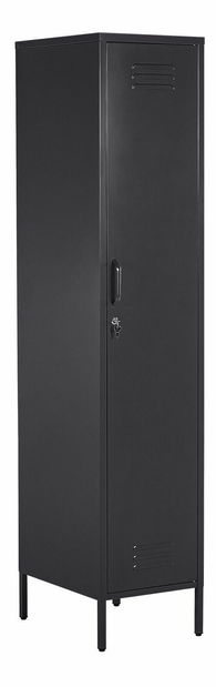 Šatníková skriňa Farom (čierna)