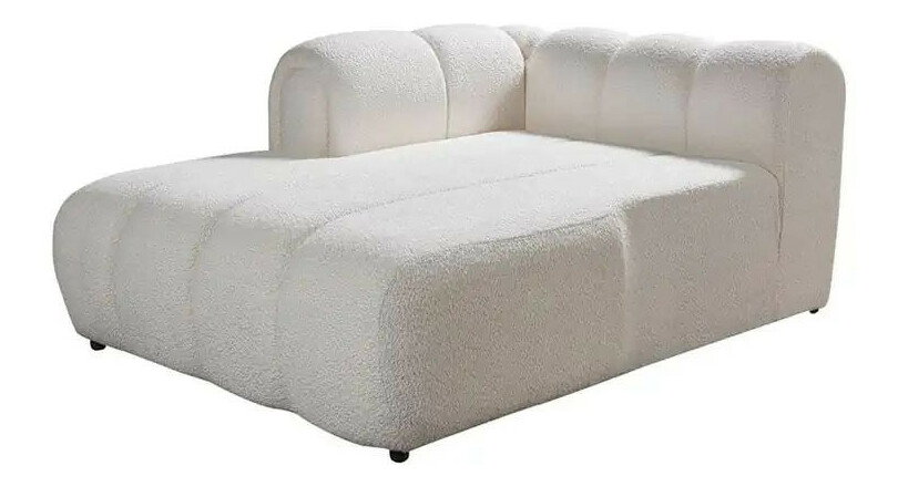 Kutna garnitura Nline (bijela) (L)