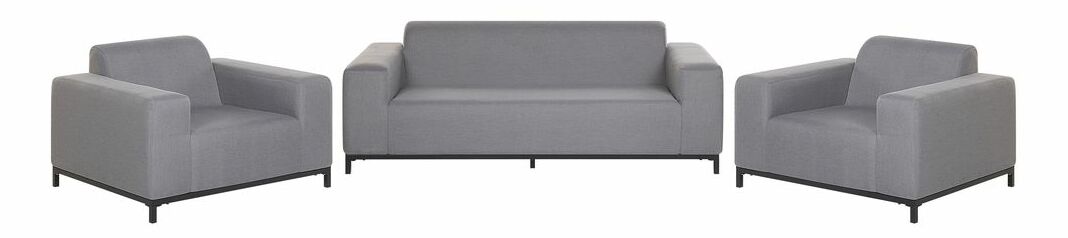 Vrtna sofa RAVIOL (siva) (za 5 osoba)