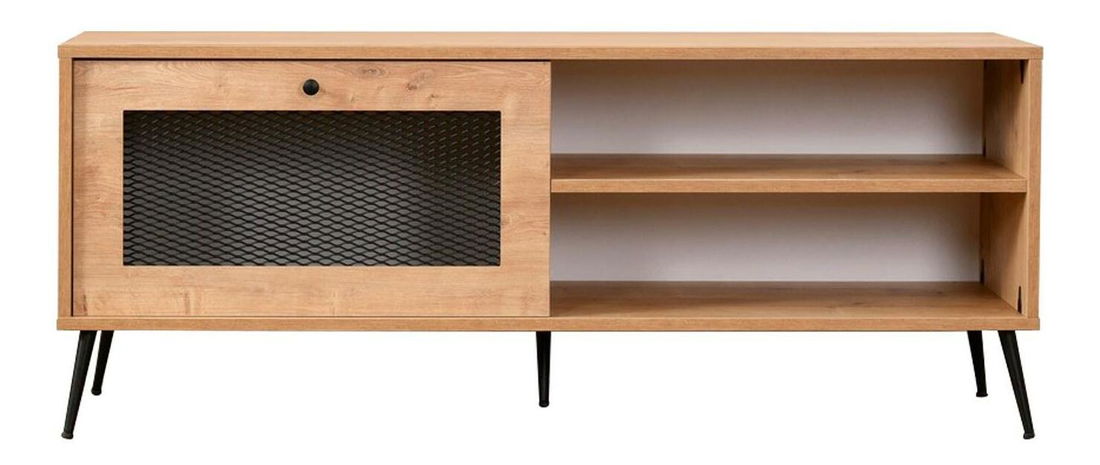 Masă TV/Dulap Pacific (Stejar + Negru)