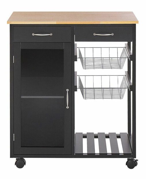 Măsuță servire Banesa (negru)