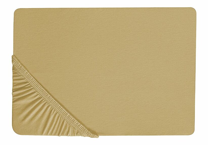 Plahta za krevet 160 x 200 cm Januba (maslinasto zelena)