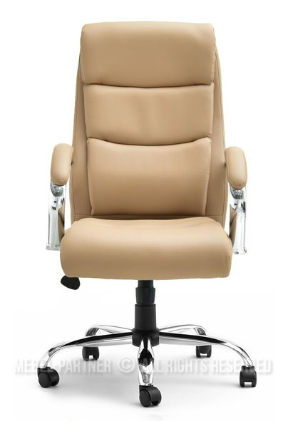 Fotoliu Luxus (bej + crom)