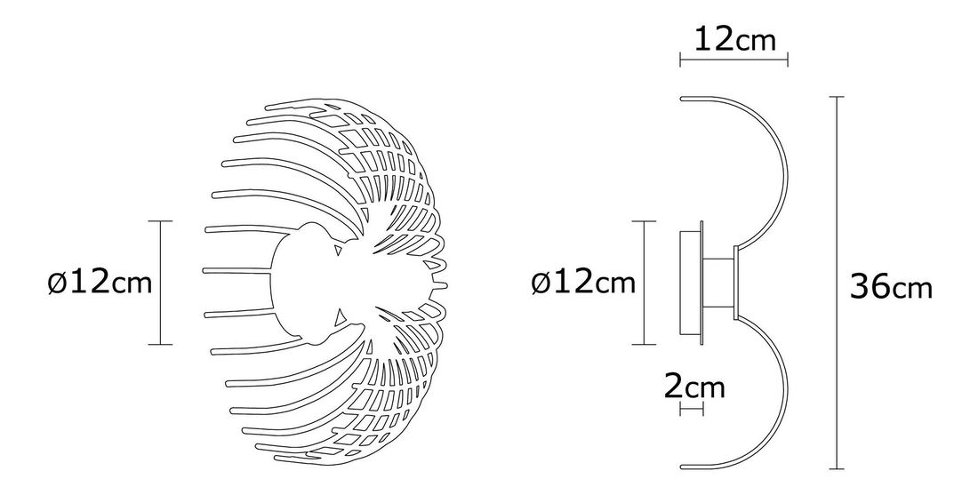 Iluminat de perete Aspie 645