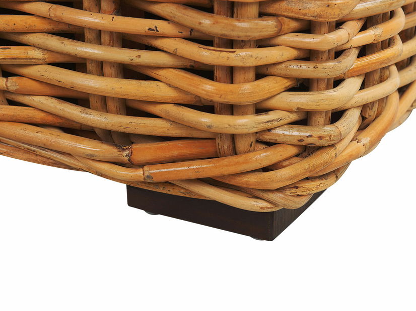 Set de ședere pentru grădină FIORO (poliratan) (maro) (pentru 3 persoane)