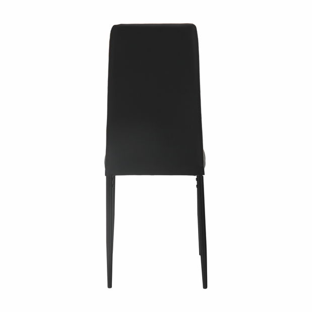 Blagovaonska stolica Enrico (svijetlo smeđa + crna)