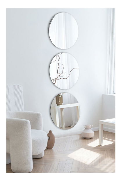 Set 3buc. oglinzi Moluvu 9 (arigintiu) 