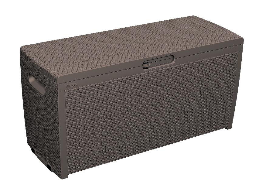 Záhradný úložný box Rattan BOX 265 L (plast)