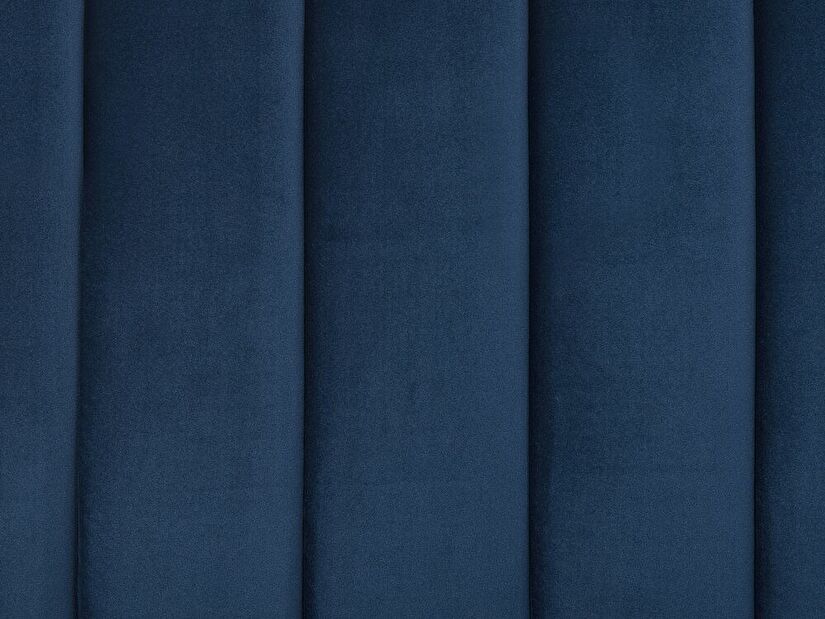 Franciaágy 180 cm VINNETTE (textil) (zöld)