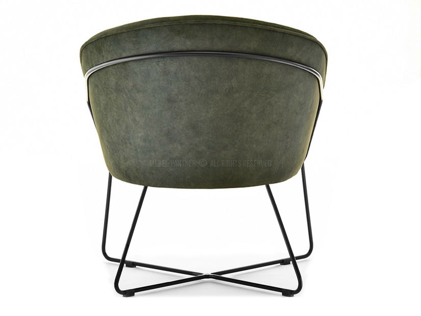 Fotoliu relax Lagooza (verde + negru)