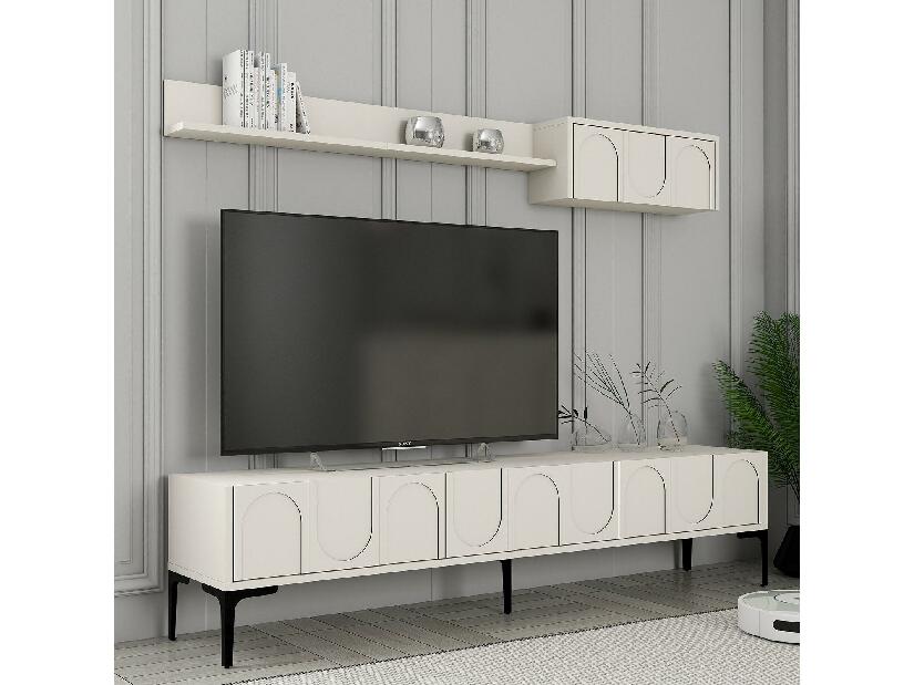 Mobilier living Bipemu 4 (crem + negru) 