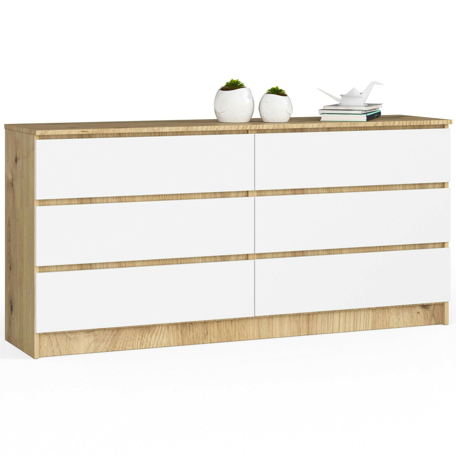 Komód Koa III (artisan tölgy + fehér)