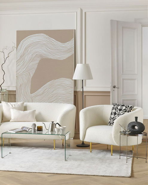 Fotel Malza (fehér)