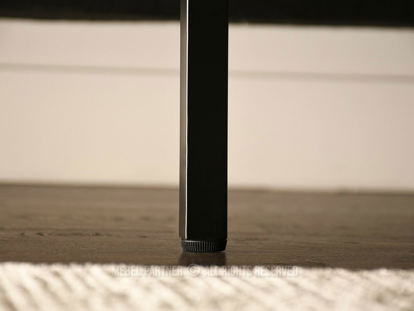 Pat matrimonial 160 cm Apelar (crem + negru)