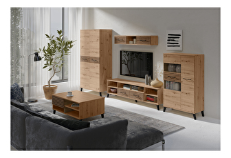 Mobilier living Corleone (stejar artisan)