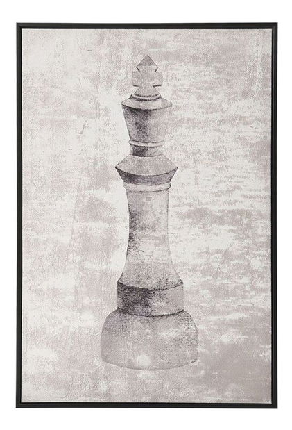 Slika na platnu Buddy (siva)