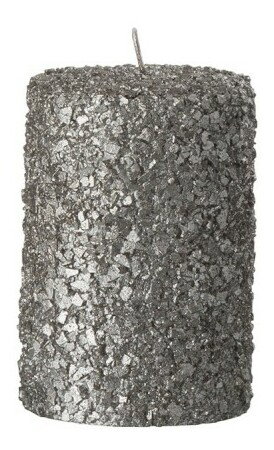 Sviečka Jolipa Innocent Blush (7x7x10cm) (Strieborná)