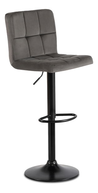 Scaun tip bar Normativa (plluș gri) 