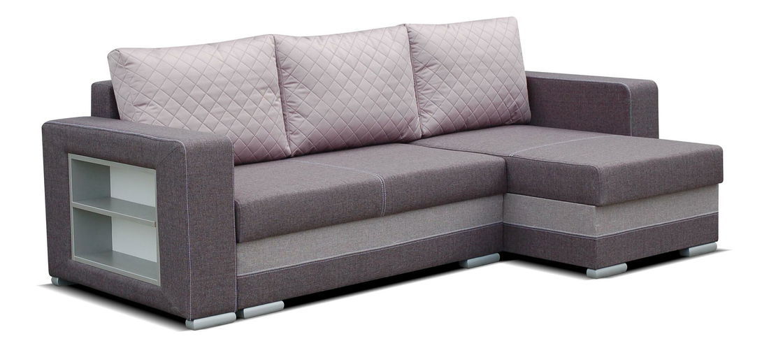 Colțar Riley (Gri + Gri deschis) (D)