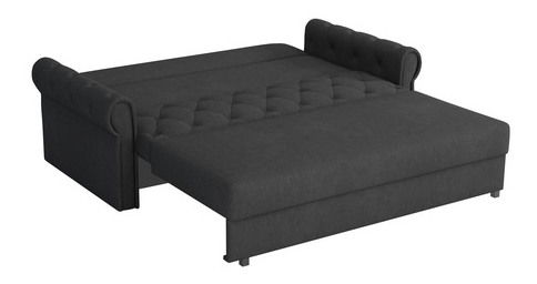 Rozkladacia pohovka Carivia Roma IV (tmavosivá) (s úl. priestorom)